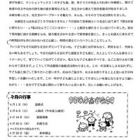 双葉保育園 ２０１９年４月園だより